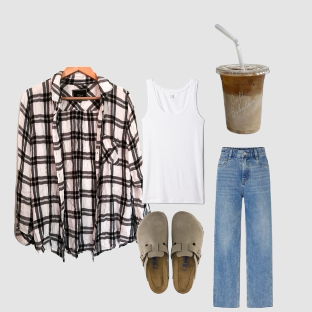 Rails Flannel button down